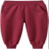 1-7T Kids Boy Girl Pants 2-Pack Cartoon Dinosaur Jogger Pants Cotton Elastic Sweatpants Sport Pants Trousers Bottoms (Red# & Dark Blue#,2-3Y,2 Years,3 Years) view 3