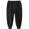 EISHOW 1-7T Kids Boy Girl Pants 2-Pack Cartoon Dinosaur Jogger Pants Cotton Elastic Sweatpants Sport Pants Trousers Bottoms (Black#,2-3Y,2 Years,3 Years) view 1