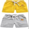 EISHOW 2-Pack Baby Boys Girls Shorts Basketball Soccer Funny Print Short Pants Soft Cotton Shorts with Drawstring Pockets (Gray,2-3Y,2 Years,3 Years) view 4