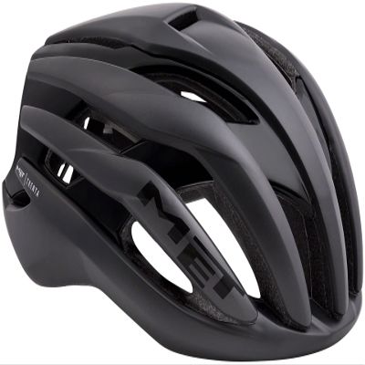MET Trenta MIPS Helmet, Black Matte/Glossy, Large