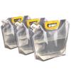 ONTWK Premium Collapsible Water Container Bag, No-Leak, Freezable, Odorless, Flat Folding, BPA Free Food Grade Clear Plastic Storage Tank for Sports Outdoors Camping Hiking ( 3PCS, 2.6 Gallon/10L) view 1