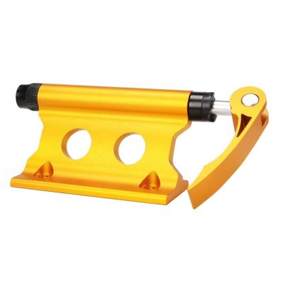 Bicycle Accessories Bike Bicycle Car Roof Rack Carrier Quick Release Alloy Fork Lock Mount Racks Stable Quick Mounting Tools Bike Parts (Color : Yellow)