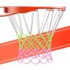 Walbest 1/2 Pcs Glow in Dark Basketball Net Replacement - Heavy Duty Indoor and Outdoor, Standard Size Basketball Hoop Net, 12 Loop Basketball Nets, All-Weather Basketball Netting 1 Pc view 1