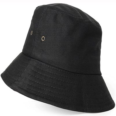 Youth-Bucket-Hat for Big Boys Girls 10-16yrs,Kids Summer Solid-Cotton Sun-Beach-Hat Fisherman-Cap for Teens (Size 21-22")