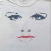 Prince Men's Faces & Doves (Back Print) Slim Fit T-Shirt Large White view 3