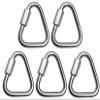 MarineNow 316 Stainless Steel Delta Quick Link Marine Grade Triangle Choose Size and Quantity (05-Pack, 12 mm (1/2")) view 1