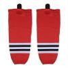 TW Ice Hockey Socks Youth to adult Size 20 to 30 Inches (Red/Black10, 26) view 1