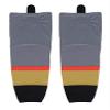 TW Ice Hockey Socks Youth to adult Size 20 to 30 Inches (Grey/Red6, 28) view 1