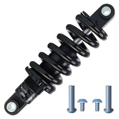 LYYCX Shock Absorber Mountain Bike Metal Rear Suspension Bumper 165mm 190mm Parts (Color : 165mm, Size : 250lbs)