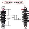 LYYCX Seat Shock Absorber Rear Suspension Coil Spring Adjustable Damping with Extra Bushing(165mm/650Lbs) view 3