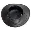 Absolute Vibe Plague Doctor Halloween Costume Steampunk Magician Dress Up Party Black Wide Brim Hat (M, Skull) view 4