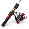 98 G Ultra-Lightweight Boat Fishing Rod, 67cm Ultra-Short Children's Fishing Rod, Boat Fishing Rod and Reel Set, Mini Ice Fishing Rod Reel Set, Beginner Fishing, Bass Rod ZYHYD (Color : Rod+Reel) view 4