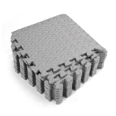 12pcs Durable Foam Floor Mat, Exercise Mat, Protective Flooring Mat Interlocking Floor Mat Tiles for Gym Equipment, Home Gym, Cushion for Workouts