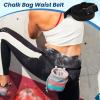 Deevoka Chalk Bag Bucket Strap with Clip Buckle,Lightweight Chalk Bag,Rock Climbing Gear for Gym,Climbing,Athletics view 2