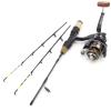 45 G Ultra-Lightweight Boat Fishing Rod Ice Fishing Rod, 2Tips 60cm Ultra-Short Childrens Fishing Rod, Stick Roll Combo, Mini Ice Fishing Rod Reel Set, Beginner Fishing, Bass Fishing ZYHYD view 1