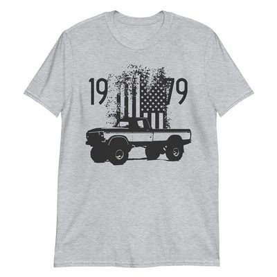 JG Infinite 1979 F150 Ranger American Truck Short-Sleeve Unisex T-Shirt Sport Grey