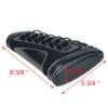Genuine Leather Buttstock Shell Holder Pouch Case, Shotgun Recoil Pad (Black) view 2