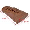 Genuine Leather Buttstock Shell Holder Pouch Case, Shotgun Recoil Pad (Brown) view 3