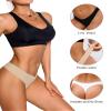DEANGELMON Seamless Thongs for Women No Show Thong Underwear Women Comfortable Multiple Pack (6P1, M) view 3