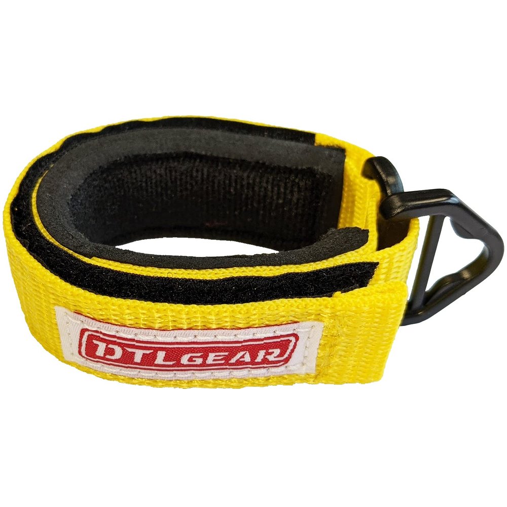 DTLgear Padded Floating Wrist Strap - Yellow