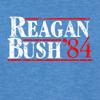 3X-Large Royal Mens Reagan Bush 1984 Republican Campaign Deluxe Soft T-Shirt view 3