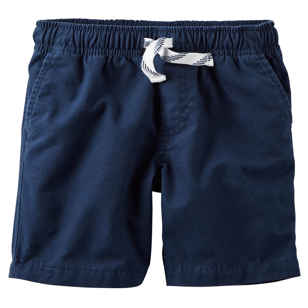 Carter's Boys Pull-On Canvas Shorts, Navy, 12 Months