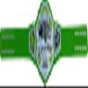 DX Generation Wrestling Championship Replica Belt, Chrome Plated (Zinc), Green view 1
