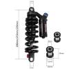 LYYCX Rear Shock Absorber Oil Spring Coil Rear Shock 200mm/210mm/220mm for Soft Rear Frame Tail Springback Shock Absorber Accessory(220mm/550Lbs) view 2