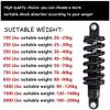 LYYCX Mountain Bike Shock Absorber Rear Suspension Bumper 125mm 150mm for Electric Bikes Scooter Folding(190mm,1250lbs) view 3