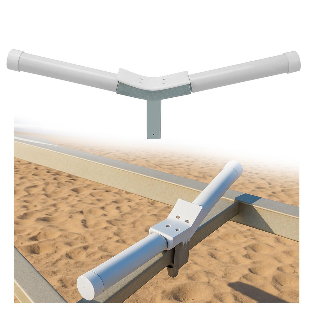 KUAFU Boat Trailer V-Guide Compatible with 3" x 3" Front Cross Member Galvanized on Center Support with Bracket&U-Bolts