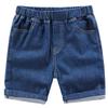 EISHOW Baby Infant Toddler Boy Girl Outfit Summer Casual Elastic Jeans Denim Shorts Pull-On Bottoms Cropped Denim Short Pants (Navy,5-6Y,5 Years,6 Years) view 1