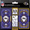 MasterPieces Baltimore Ravens NFL 2-Pack Playing Cards & Dice Set - Premium Quality Educational and Fun Activity for Kids and Families - Great Gift Idea for Holidays Birthdays and Everyday Playtime view 1