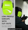 PROHEAR 016 Ear Protection Safety Earmuffs for Shooting, NRR 26dB Hearing Protector with Low-Profile Earcups, Compact Foldable Ear Defenders for Gun Range, Hunting (Fruit Green) view 3