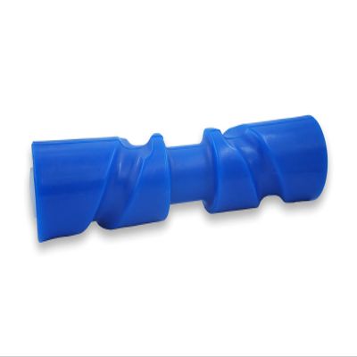 COLOFULWAY 12 inches Self Centering Keel Boat Trailer Roller(Blue)
