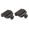HIGOO 2PCS Dovetail to Picatinny Rail Adapter Scope Riser, 11mm to 20mm Picatinny Waver Rail Mount Base view 1