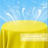 TACVASEN Swim Shirts for Men Rash Guard Sun Shirt Long Sleeve Dry Fit Mens Sun Protection Cooling Athletic UV T-Shirts Outdoor Yellow S view 4
