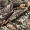 GRVCN Camo Burlap Cradle Mesh Fabric - 75D Camouflage Netting Cover for Hunting Ground Blinds, Camping Military Tree Stands view 2