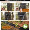 AnorTrek Camping Hammock, Super Lightweight Portable Parachute Hammock with Two Tree Straps Single or Double Nylon Travel Tree Hammocks for Camping Backpacking Hiking view 3