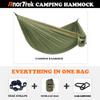AnorTrek Camping Hammock, Super Lightweight Portable Parachute Hammock with Two Tree Straps Single or Double Nylon Travel Tree Hammocks for Camping Backpacking Hiking view 4