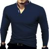 LOGEEYAR Mens Fashion Polo Henley Shirts Short/Long Sleeve Casual T-Shirts Slim Fit Cotton Polo Shirts for Men view 1