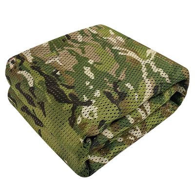 GRVCN Camo Burlap Cradle Mesh Fabric - 75D Camouflage Netting Cover for Hunting Ground Blinds, Camping Military Tree Stands