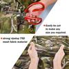 GRVCN Camo Burlap Cradle Mesh Fabric - 75D Camouflage Netting Cover for Hunting Ground Blinds, Camping Military Tree Stands view 4