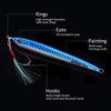Goture Vertical Jigs 60-150g with Assist Hook, Glow Fishing Jig Saltwater, Speed Fast Fall Lead Jigs, Deep Sea Fishing Lures Jigging Spoon Lures for Tuna Kingfish Grouper Snapper Striper Salmon view 4