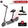 Saddle Seat for Electric Scooter, Adult Electric Scooter Seat with Aluminum Fixed Rod and PU Breathable Cover, Height Adjustable Seat Saddle Compatible with Xiaomi M365 | Pro Electric Scooters view 4