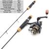 46 G Ultra-Light Boat Fishing Rod Ice Fishing Rod, 59 cm Ultra-Short Childrens Fishing Rod, Rod and Roll Combination, Beginner Fishing, Bass Fishing, Trout Rod ZYHYD (Color : Rod+Reel) view 3