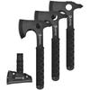 NedFoss Throwing Axe Set, 10.2'' Full Tang Throwing Hatchet with Sheath, Updated TPR Rubber Wrapped Handle, Perfect for Competition and Recreation view 1