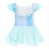 Arshiner Girls Ruffle Sleeve Ballet Dance Dress Crisscross Back Tutu Skirted Leotard view 1
