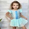 Arshiner Girls Ruffle Sleeve Ballet Dance Dress Crisscross Back Tutu Skirted Leotard view 4