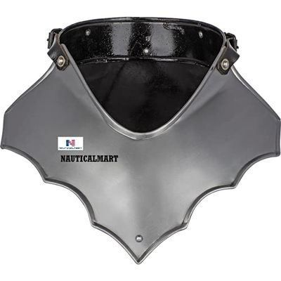 Nautical-Mart Blackened Rikomer Gorget (Silver)