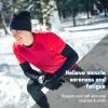 Boyiee 4 Pcs Thermal Arm Warmer Cycling for Men Women Full Length Warmers Arm Sleeves Leg Compression Winter Sports Outdoor(Large) view 3